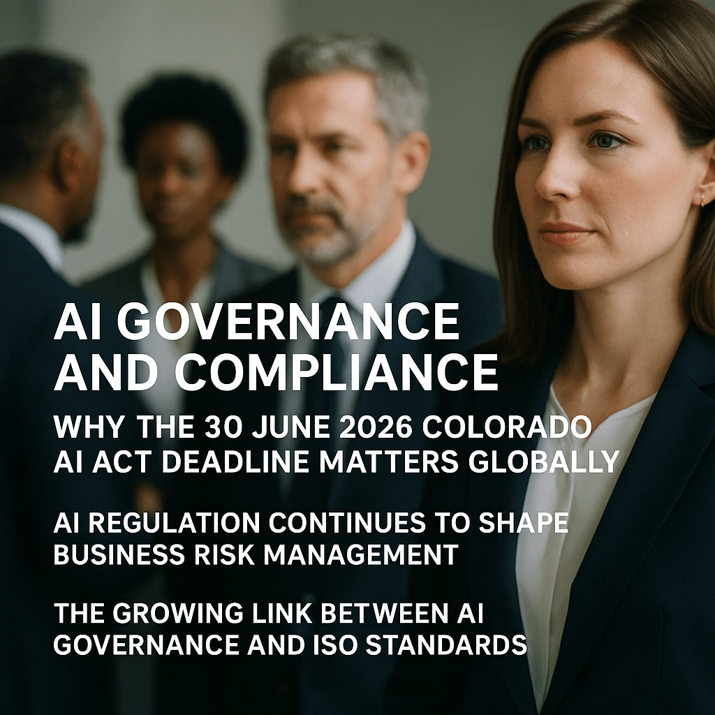 Compliance Managers - AI governance is evolving rapidly, impacting global business risk management. 